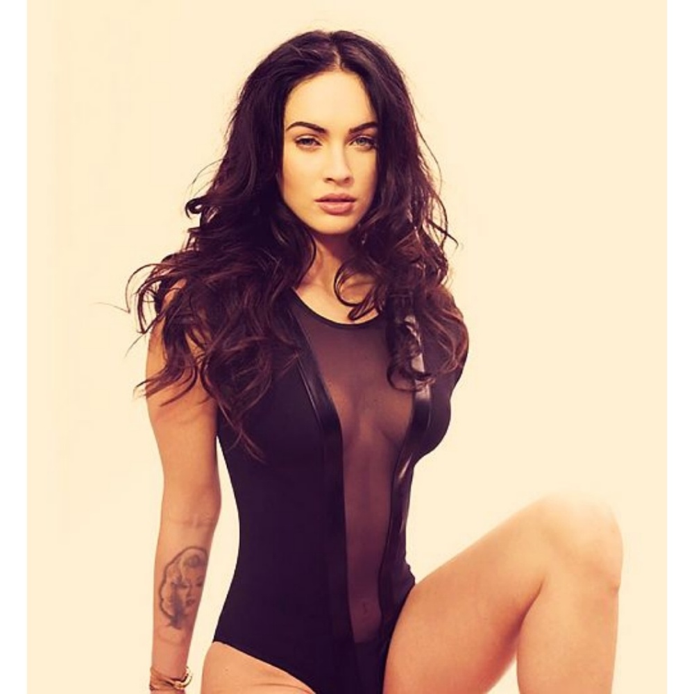 American apparel black one piece